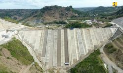Tahap Akhir Konstruksi, Bendungan Karalloe Siap Suplai Air Irigasi di Kabupaten Gowa