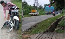 Kecelakaan di Jalan Samarinda – Bontang, Warga Tanah Merah Meninggal