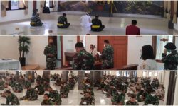 Prajurit TNI AL Bermunajat Panjatkan Doa Keselamatan ABK KRI NANGGALA-402
