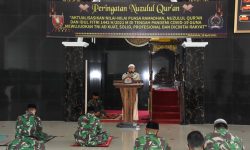 Korem 091/ASN Petik Hikmah Nuzulul Qur’an di Tengah Pandemi Corona