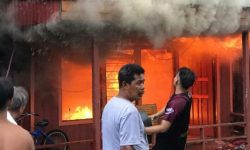 Lebaran di Samarinda, 4 Bangunan Terbakar di Gang 3 Jalan Lambung Mangkurat