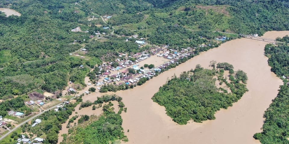 Banjir Landa Tiga Kecamatan di Kabupaten Malinau, Kalimantan Utara