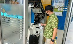 ATM Bankaltimtara di Samarinda Nyaris Digasak Rampok