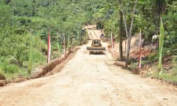 TMMD Kodim Nunukan Buka Badan Jalan 1.850 Meter di Desa Binusan Dalam