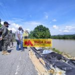 Bupati Minta Dinas PUPR Perbaiki Jalan yang Amblas di Kampung Gurimbang