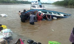 UPDATE : Speedboat Terbalik di Nunukan Muat 30 Penumpang, 24 Selamat dan 5 Tewas