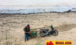 Penambangan di Bibir Pantai Dilarang, Harga Pasir di Sebatik Naik Rp1,9 Juta/Truk