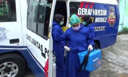 Kapolresta Balikpapan Luncurkan Bus Gerai Vaksin Presisi COVID-19