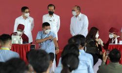Presiden Minta Kadin Indonesia Kejar Target 22 Juta Vaksinasi Bulan Juli-Agustus