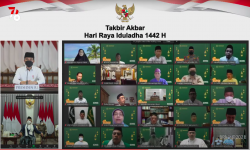 Presiden Jokowi: Bersama Optimalkan Ikhtiar Lahiriah dan Batiniah Hadapi Pandemi