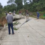 Jalan Beton ke Berambai, Samarinda Utara Patah