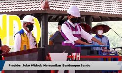 Presiden Jokowi Resmikan Bendungan Bendo di Kabupaten Ponorogo