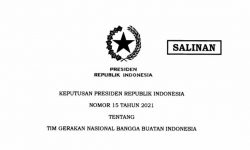 Presiden Jokowi Terbitkan Keppres 15/2021 tentang Tim Gernas Bangga Buatan Indonesia