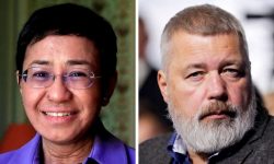 Jurnalis yang Menentang Putin dan Duterte Menangkan Nobel Perdamaian 2021