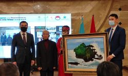 Lomba dan Pameran Lukis Persahabatan Indonesia-Kazakhstan Tahun 2021