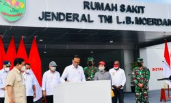Presiden Resmikan Rumah Sakit Modular Jenderal TNI L.B. Moerdani di Merauke