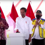Presiden Jokowi Resmikan Jembatan Sei Alalak di Banjarmasin