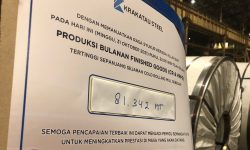 Produksi 81.342 Ton Baja, PT Krakatau Steel Pecahkan Rekor Bulanan