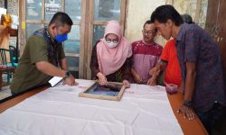 Lima Pengrajin dari Berau Ikuti Pelatihan Membuat Batik Printing