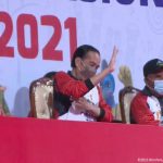 Tutup Peparnas XVI Papua, Presiden Jokowi: Torang Hebat!