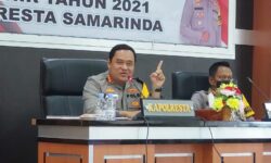 Satuan Narkoba Polresta Samarinda Paling Gemilang di 2021