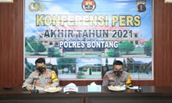Kapolres Bontang : Tahun 2021 Kasus Tindak Pidana Menurun