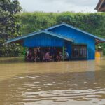 Curah Hujan Tinggi di Malaysia Ribuan Rumah di Kabupaten Nunukan Terendam
