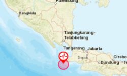 Gempa Magnitudo 6,7 di Banten Terasa Hingga Lampung
