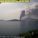 Erupsi Gunung Anak Krakatau, Tinggi Kolom Abu Sampai 600 meter