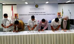 Kontrak 25.605 SR Jargas di 8 Kabupaten/Kota Diteken Rp215,9 Miliar