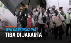 80 WNI dari Ukraina Tiba di Jakarta