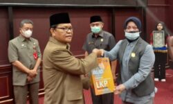 Bupati Sampaikan LKPj Tahun 2021 di Rapat Paripurna DPRD Nunukan