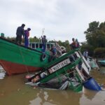 Kapal Bermuatan Sembako dan Alkes Nunukan Karam di Perairan Tibi