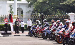 16 Pebalap MotoGP Bertemu Presiden Jokowi di Istana Negara