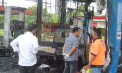 SPBU Hangus di Samarinda, Api dari Mobil Muat 10 Jeriken