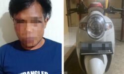 Guruh Curi Motor Emak-emak di Samarinda Sampai Terseret di Jalan