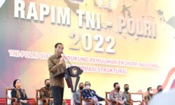 Presiden Ingatkan Soal Kedisiplinan Nasional di Rapim TNI-Polri
