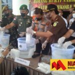 Polres Nunukan Musnahkan 20 kilogram Sabu Asal Malaysia Tangkapan Januari-April