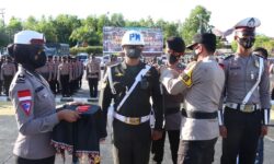 Polres Nunukan Gelar Apel Pasukan OPS Ketupat Kayan 2022