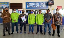 Lima Nelayan Korban Kapal Karam di Malaysia Pulang ke Tanah Air