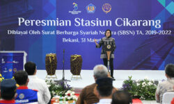 Menkeu: Stasiun Cikarang Dibangun Menggunakan SBSN