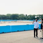 Cek Proyek Sirkuit Formula E, Presiden: Trek Balap Sudah Siap