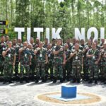 Istimewa, Pangdam VI/Mlw Beri Arahan 100 Prajurit di Titik Nol IKN Nusantara