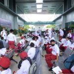 Kerja Sama KRI dan KKM Tawau, 326 Pelajar CLC Divaksinasi Dosis II