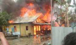 7 Rumah di Samarinda Terbakar, Relawan Kecelakaan