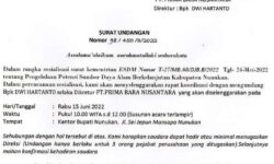 Pemkab Nunukan Tegaskan Surat Bupati Kepada Direktur PTPBN  Palsu