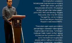 Isran Dampingi Gubernur Lemhannas Buka TOT Pemantapan Nilai-nilai Kebangsaan