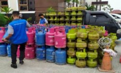 Sindikat Oplosan Gas Elpiji Subsidi di Bogor Rugikan Negara Rp8 Miliar