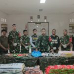 TNI AD Gagalkan Penyelundupan 1,7 ton Daging Ilegal di Nunukan