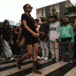 Polisi Normalisasi Lalu Lintas di Sekitar Lokasi Citayam Fashion Week